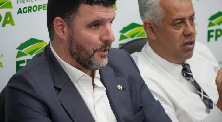 Presidente da Frente Parlamentar da Agropecuária, Pedro Lupion