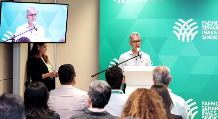 Governador Romeu Zema participa de anúncio do PIB do agro mineiro em Belo Horizonte