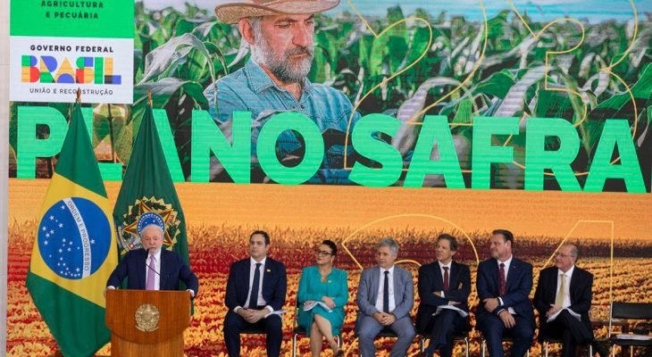 Anúncio do Plano Safra, em Brasília (Joedson Alves/Agência Brasil)