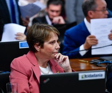 “Já estamos trabalhando para que o agro tenha suas métricas e possa estar nesse mercado em breve, mas com segurança e com as nossas métricas”. - Tereza Cristina - PP/MS (Foto: Geraldo Magela/Agência Senado)