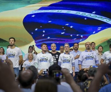 Mais de 7 mil produtores e lideranças do leite se reuniram em BH para pressionar o Governo Federal (Crédito: Faemg)