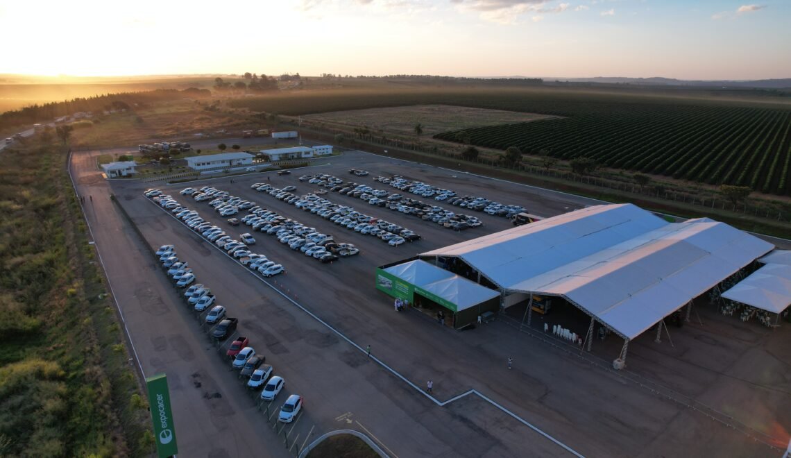 Imagens aéreas da Feira de Negócios da Expocacer 2024 (Expocacer)
