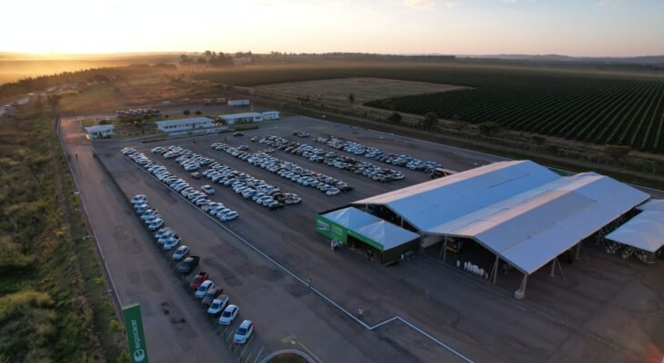 Imagens aéreas da Feira de Negócios da Expocacer 2024 (Expocacer)