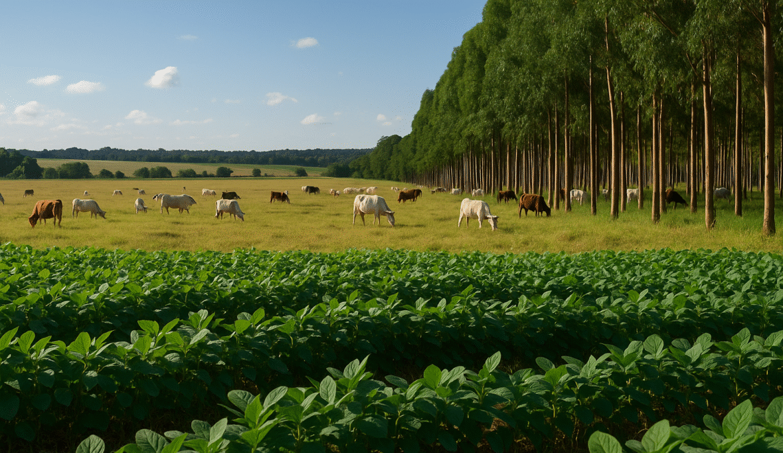 Brasil amplia área com ILPF e alcança 17 milhões de hectares com sistemas integrados