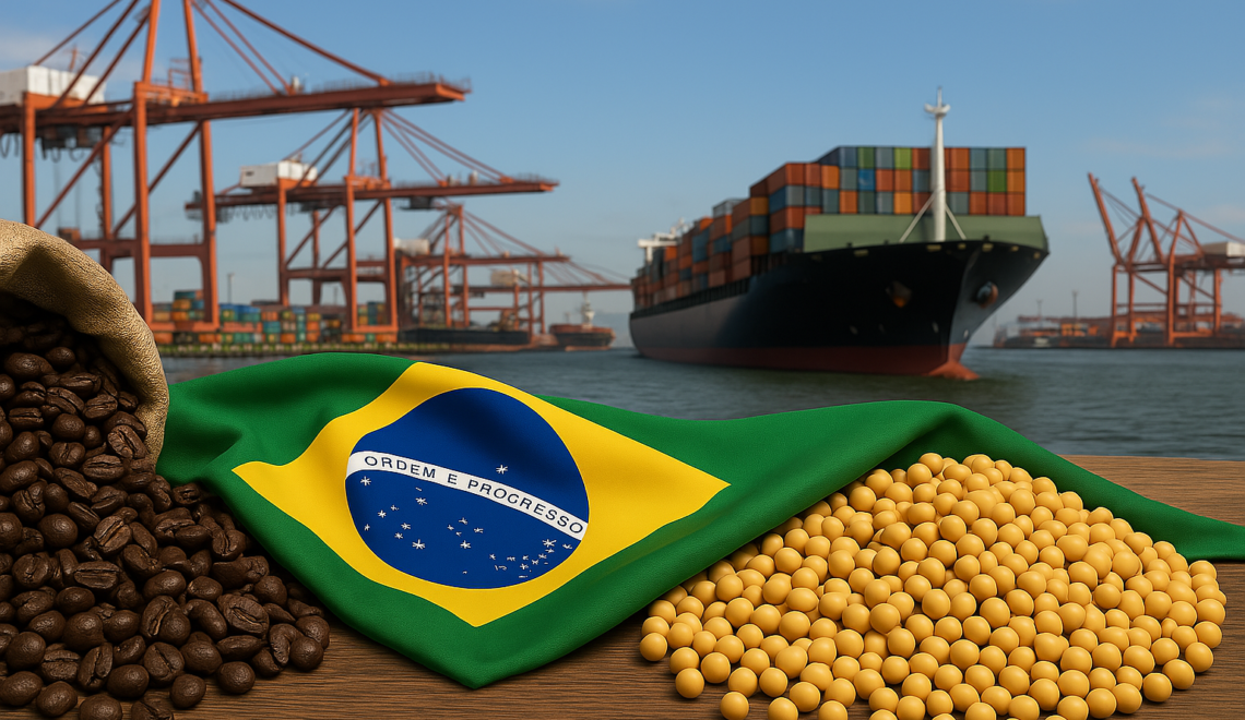 Agronegócio manteve seu protagonismo nas exportações brasileiras em março e no início de abril