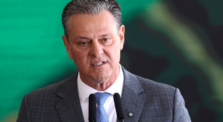 Foto: O ministro da Agricultura, Carlos Fávaro, durante o lançamento do Plano Safra 2025/26, no Palácio do Planalto. Foto: Marcelo Camargo/Agência Brasil