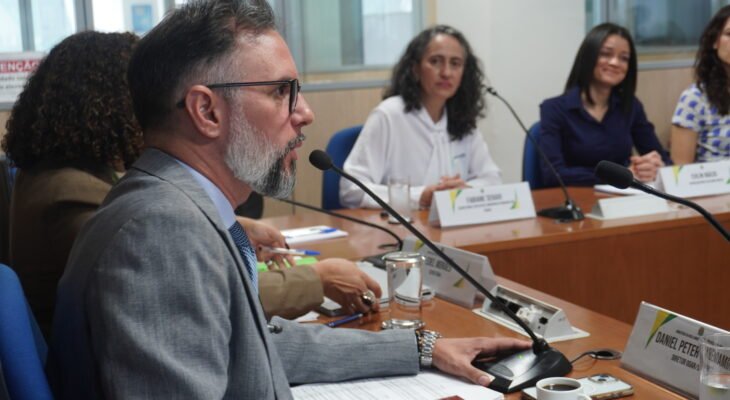 Parte das autoridades reunidas em Brasília (Foto: 100PORCENTOAGRO)