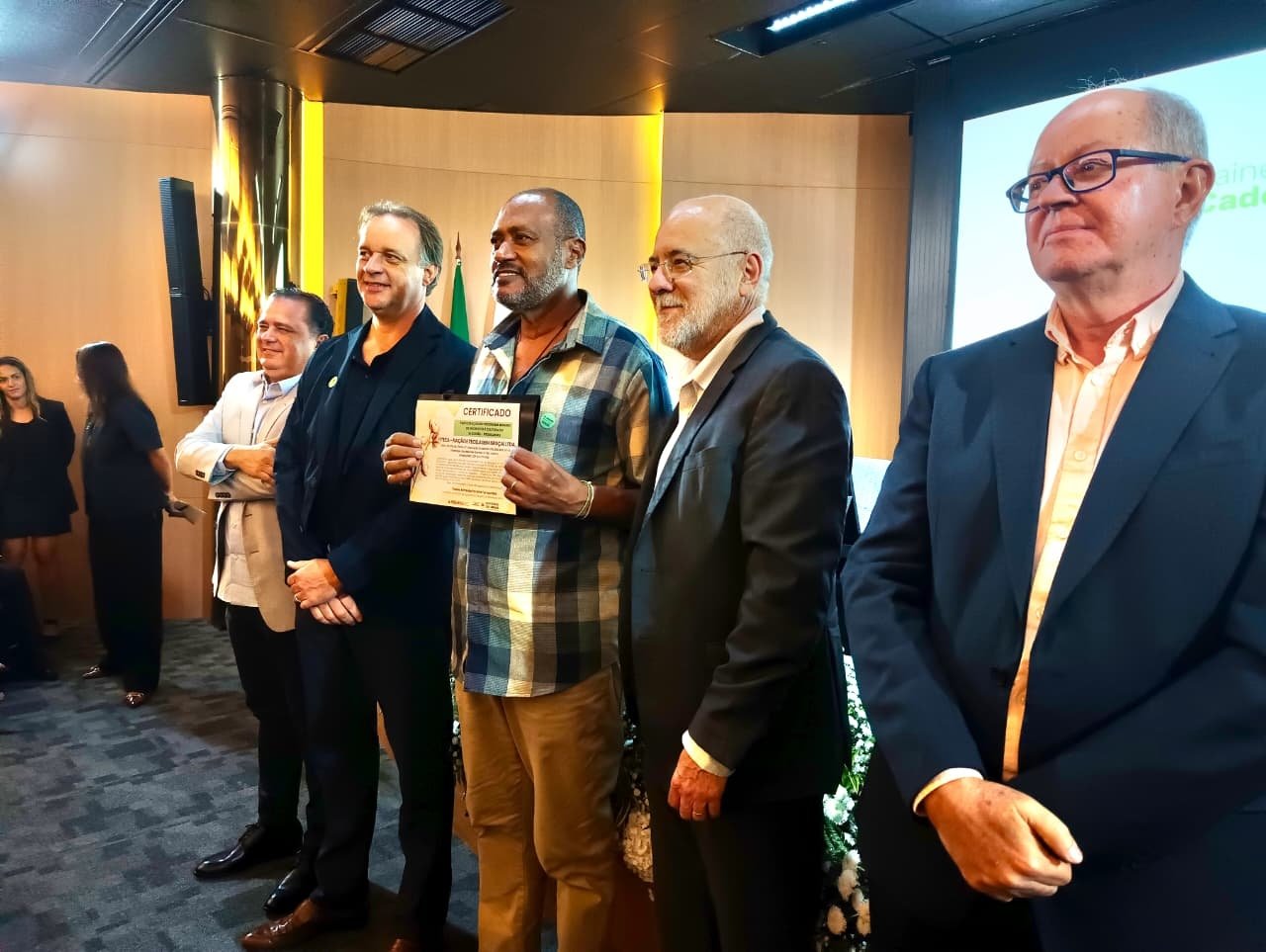 Certificado Proalminas (Crédito: Maria Teresa Leal/Seapa)