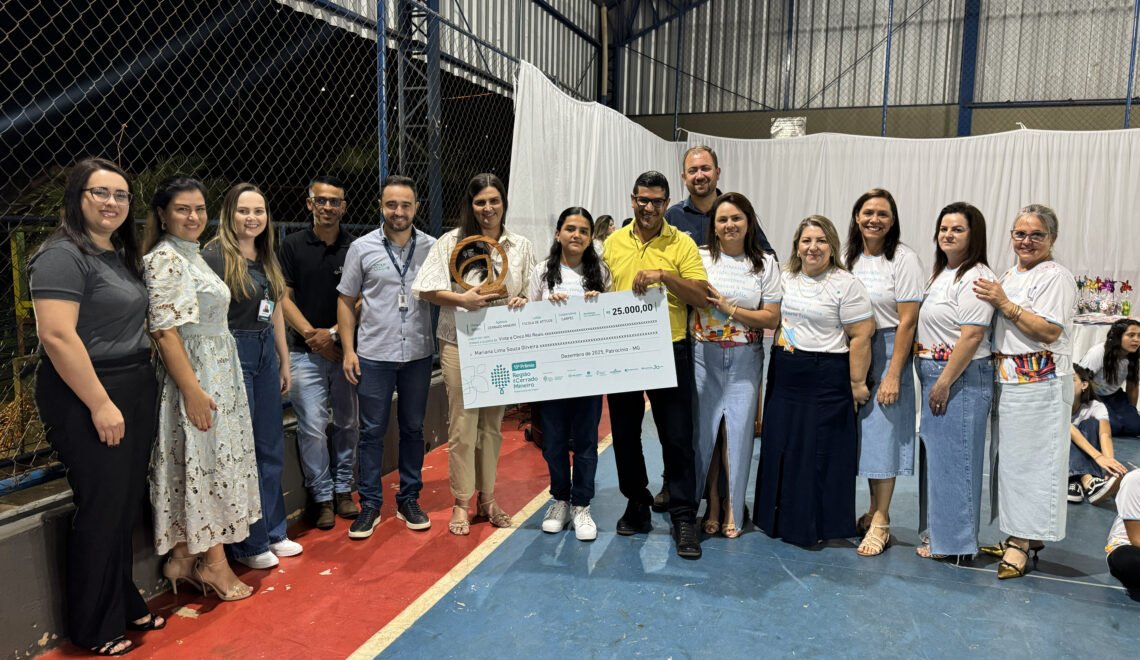 Recursos do leilão do 13º Prêmio alcançam projeto em escola pública de Carmo do Paranaíba (Crédito: RCM)