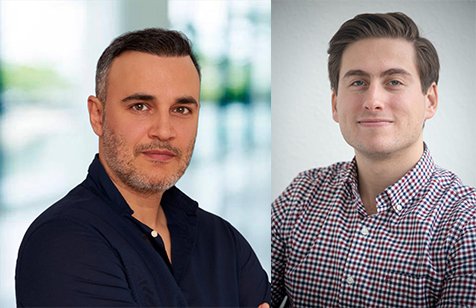 Igor Mendes, Solutions Engineer (à esquerda) e José Luiz Vendramini, Sales Account Manager