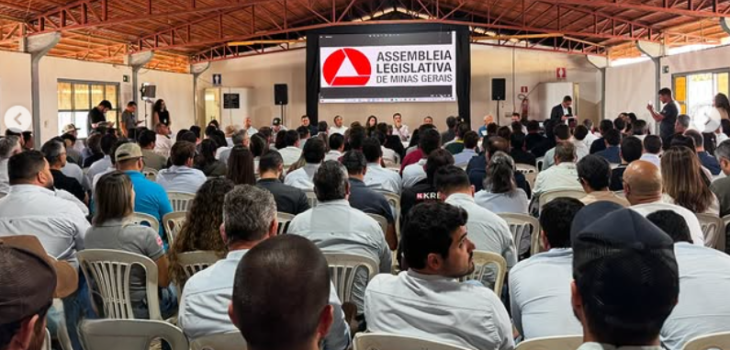 Audiência pública no Sindicato Rural de São Gotardo analisa a produção de alho no Alto Paranaíba (Foto: Ascom/Prefeitura de São Gotardo)