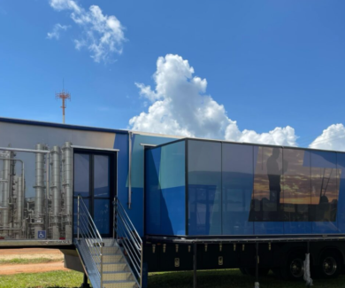 Unidade móvel do Industriagro (Foto: FIEMG Alto Paranaíba)