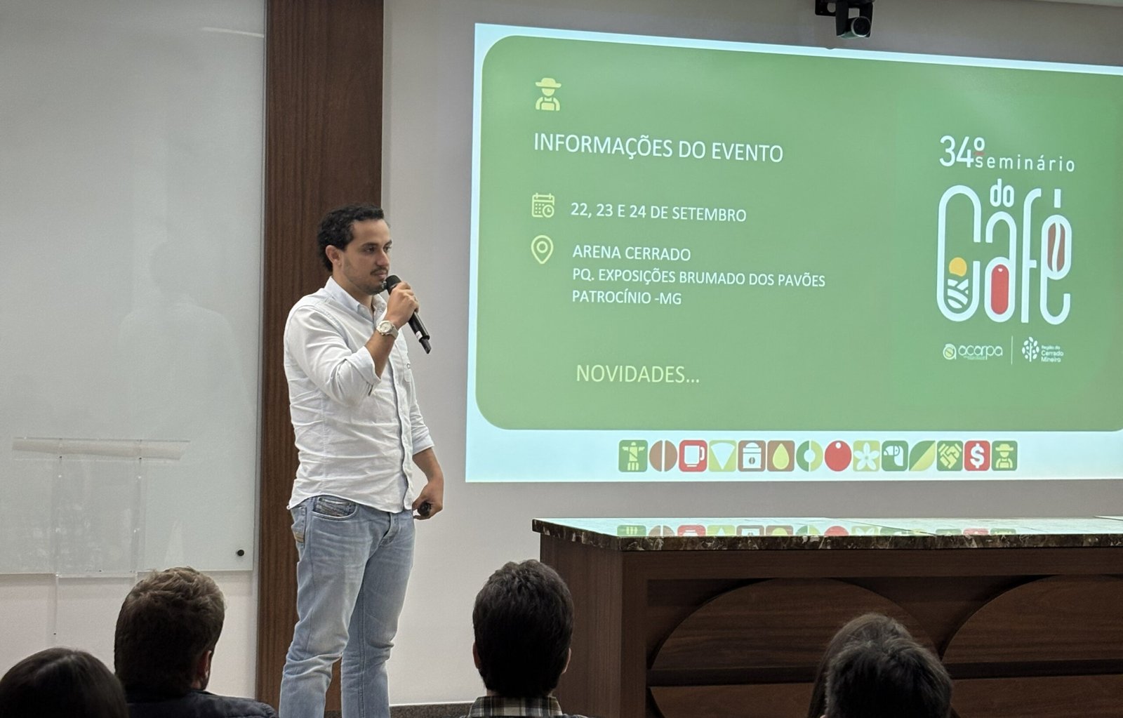 Lançamento dos detalhes organizacionais para o 34º Seminário do Café em Patrocínio (Foto: ACARPA Divulgação)